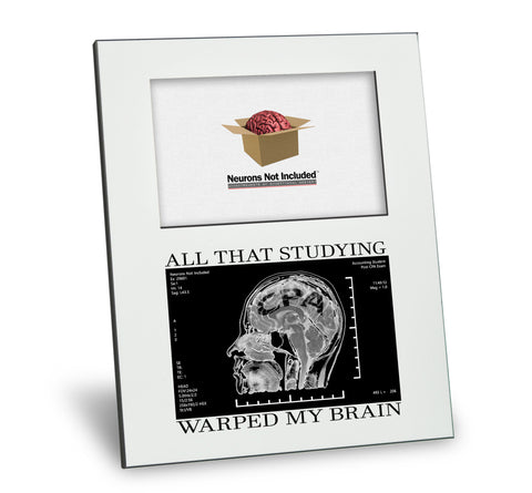 CPA Picture Frame - All That Studying Warped My Brain