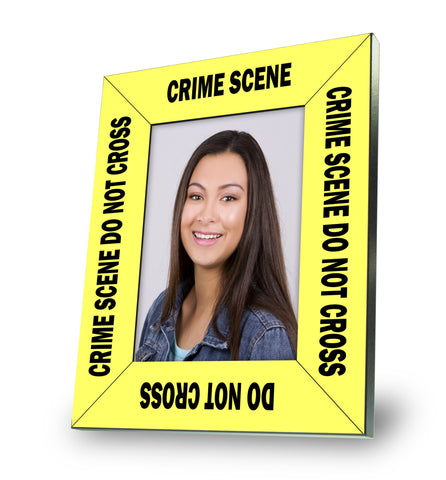 Crime Scene Tape Picture Frame