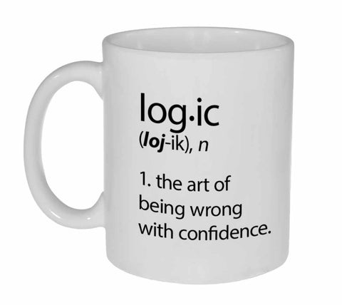 Definition of Logic Funny Coffee Mug