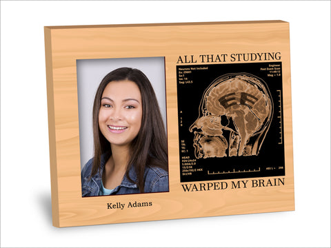 EE Degree Picture Frame - All That Studying Warped My Brain