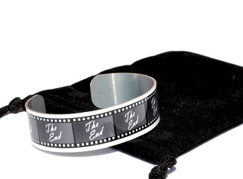 Movie Film Aluminum Geekery Cuff Jewelry