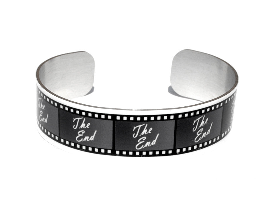 Movie Film Aluminum Geekery Cuff Jewelry
