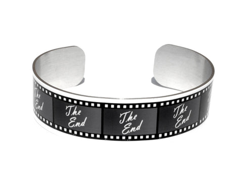 Movie Film Aluminum Geekery Cuff Jewelry