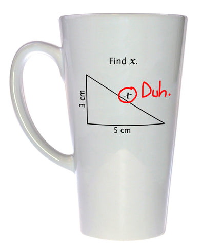 Find X Coffee or Tea Mug, Latte Size