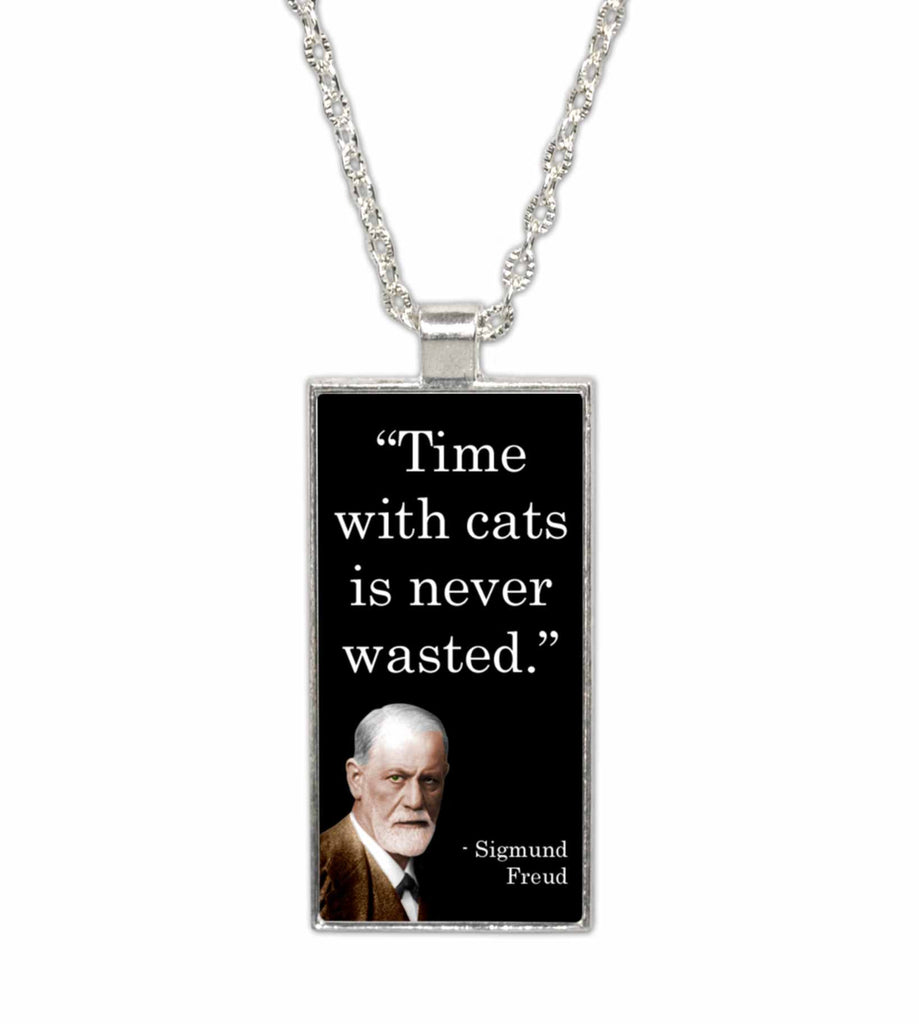Sigmund Freud Famous Scientist Quote  Pendant Necklace