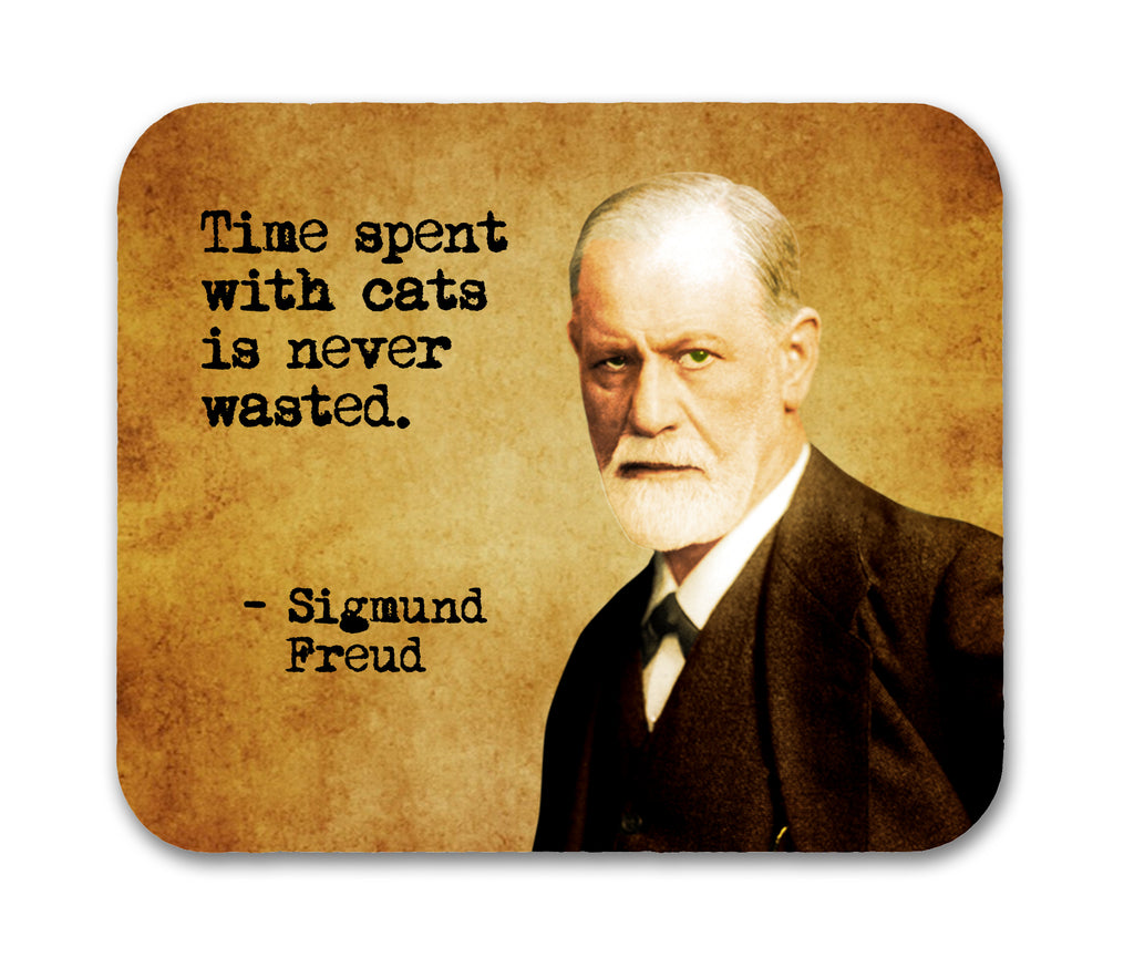 Sigmund Freud Quote Mouse Pad