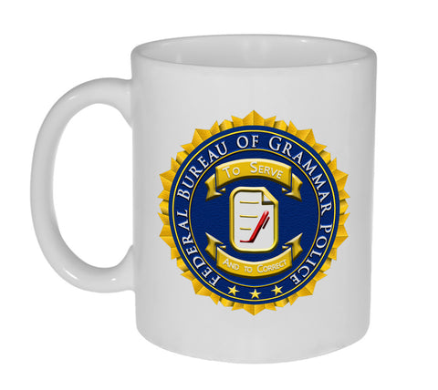 Grammar Police Coffee or Tea Mug