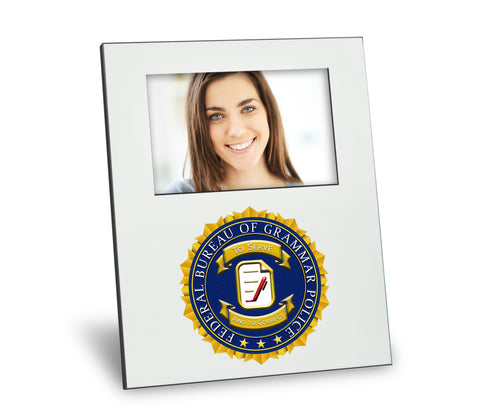 Grammar Police Picture Frame