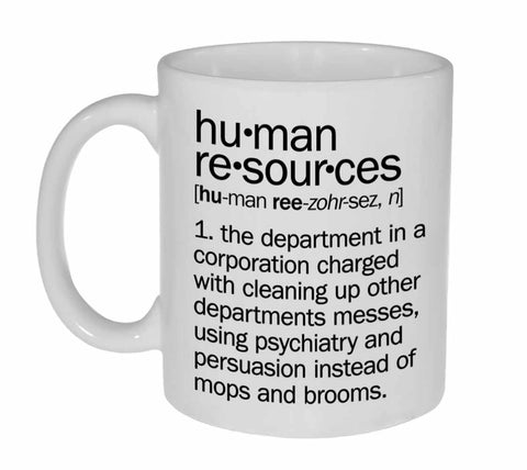 Human Resources Definition Coffee or Tea Mug