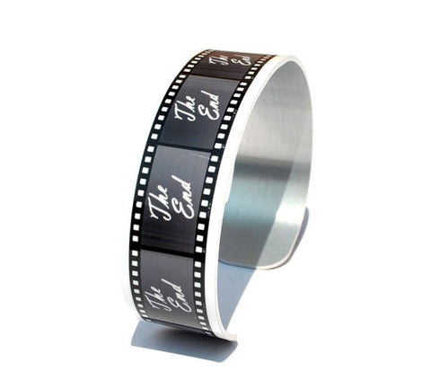 Movie Film Aluminum Geekery Cuff Jewelry