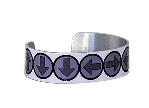 Konami Code Aluminum Geek Bracelet