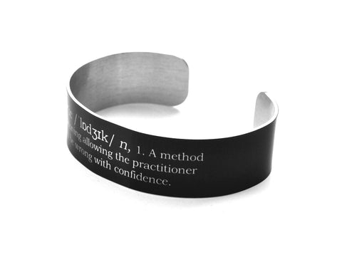 Definition of Logic Aluminum Geek Bracelet