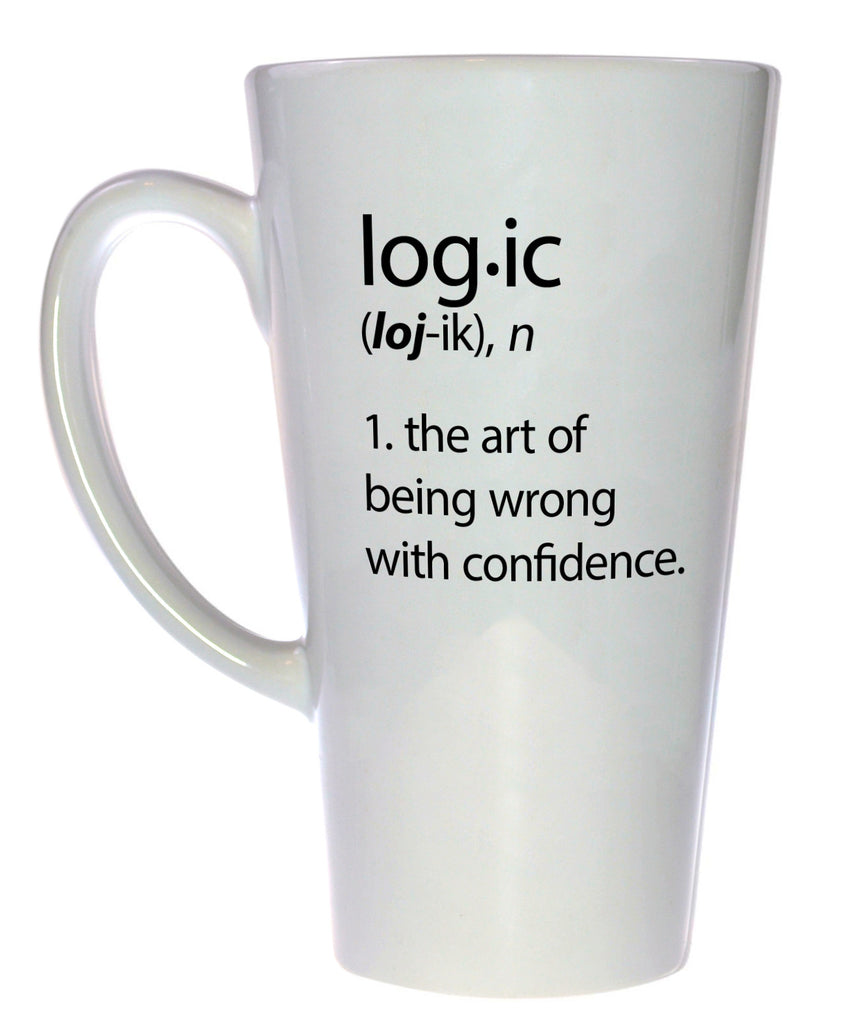 Logic Definition Coffee or Tea Mug, Latte Size