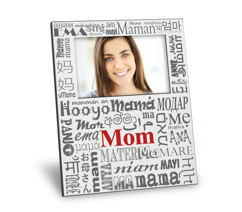 Mom in Many Languages Picture Frame