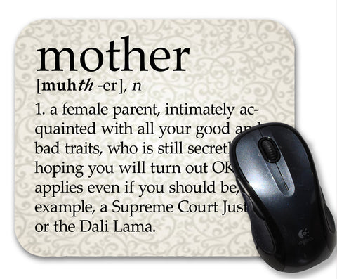 Mother Definition Mouse Pad Perfect Mother's Day Gift