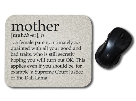 Mother Definition Mouse Pad Perfect Mother's Day Gift
