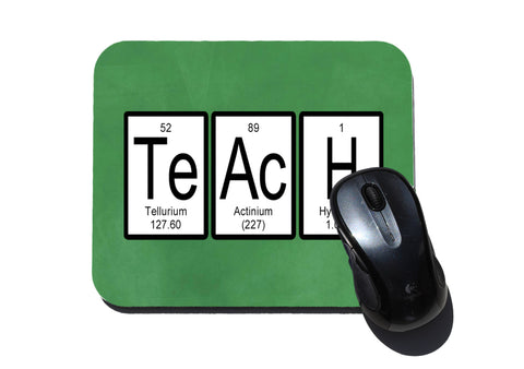 Teach Periodic Table of Elements Mouse Pad