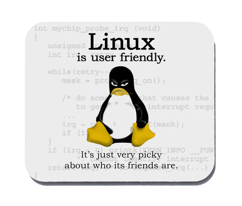 Linux Is User Friendly, But Picky About Its Friends Mouse Pad