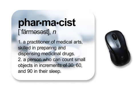 Pharmacist Definition Mouse Pad