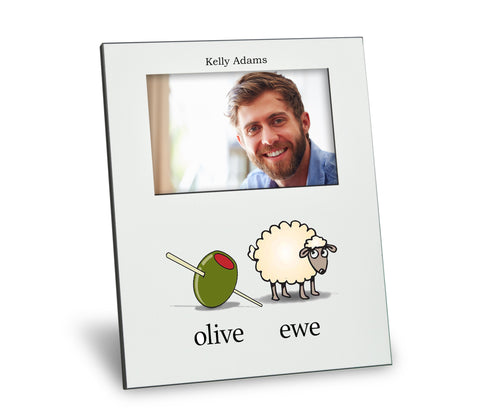 Olive Ewe (I Love You) Picture Frame