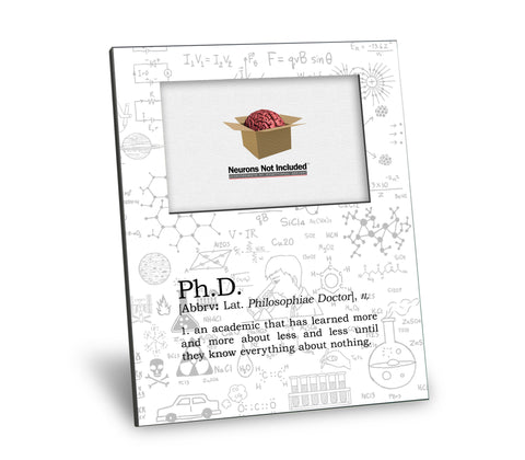 Ph.D. Definition Picture Frame