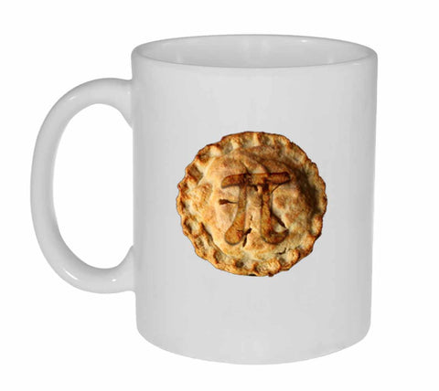 Pi on a Pie Mathematical Coffee or Tea Mug
