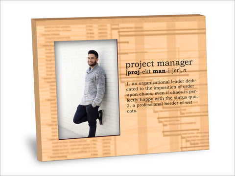 Project Manager Definition Picture Frame