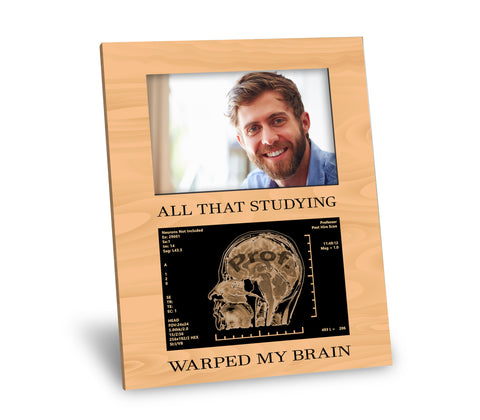 Professor Picture Frame - All That Studying Warped My Brain