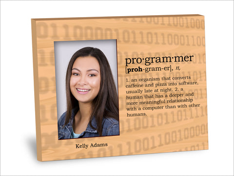 Programmer Definition Picture Frame