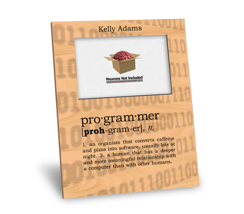 Programmer Definition Picture Frame