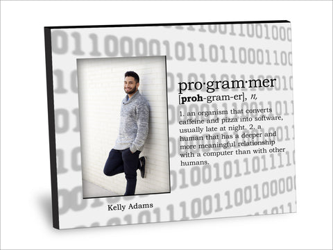 Programmer Definition Picture Frame