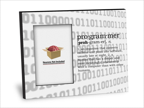 Programmer Definition Picture Frame