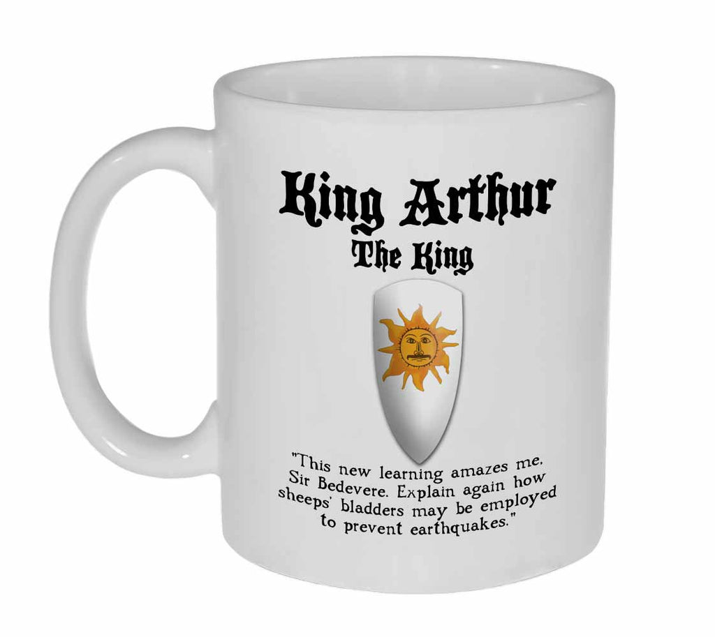 King Arthur Coffee or Tea Mug - Monty Python and the Holy Grail