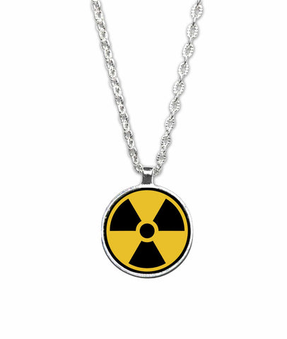 Radiation Symbol Pendant Necklace