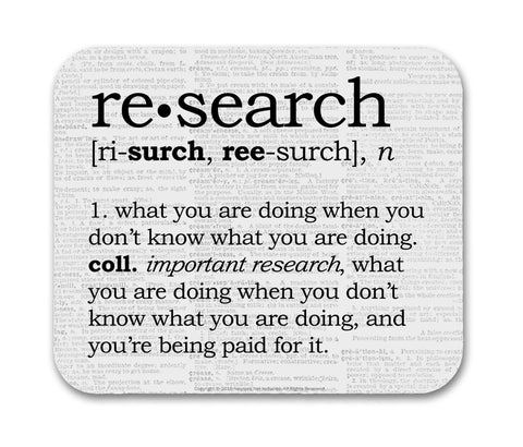 Research Definition Mouse Pad
