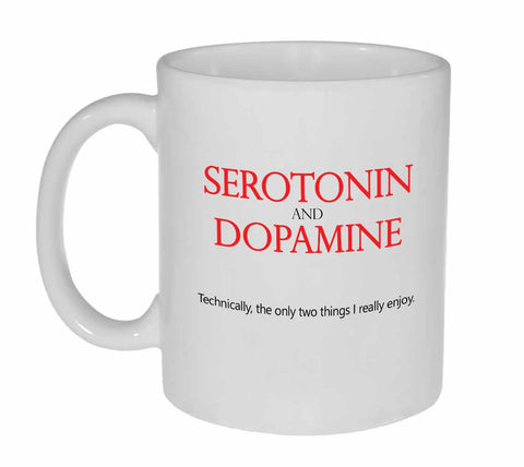 Serotonin Dopamine Coffee or Tea Mug