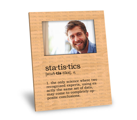 Statistics Definition Picture Frame