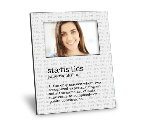 Statistics Definition Picture Frame