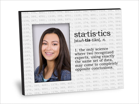Statistics Definition Picture Frame