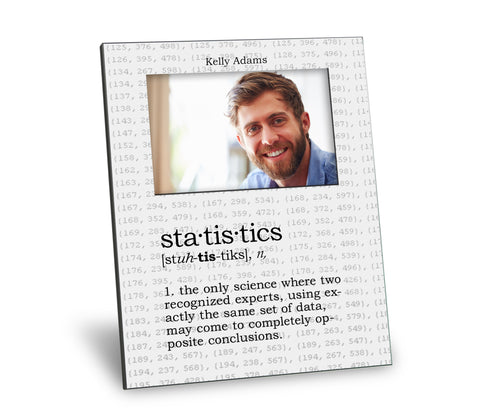Statistics Definition Picture Frame