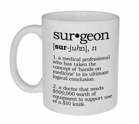 Surgeon Definition Coffee or Tea Mug