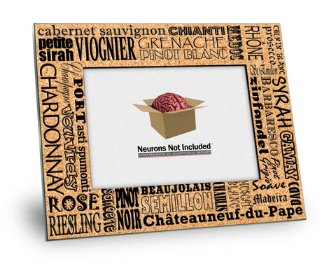 Wine Varieties Picture Frame