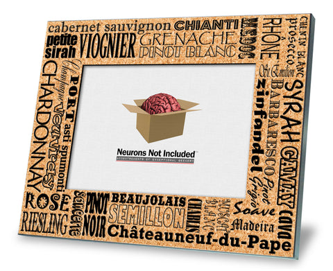 Wine Varieties Picture Frame