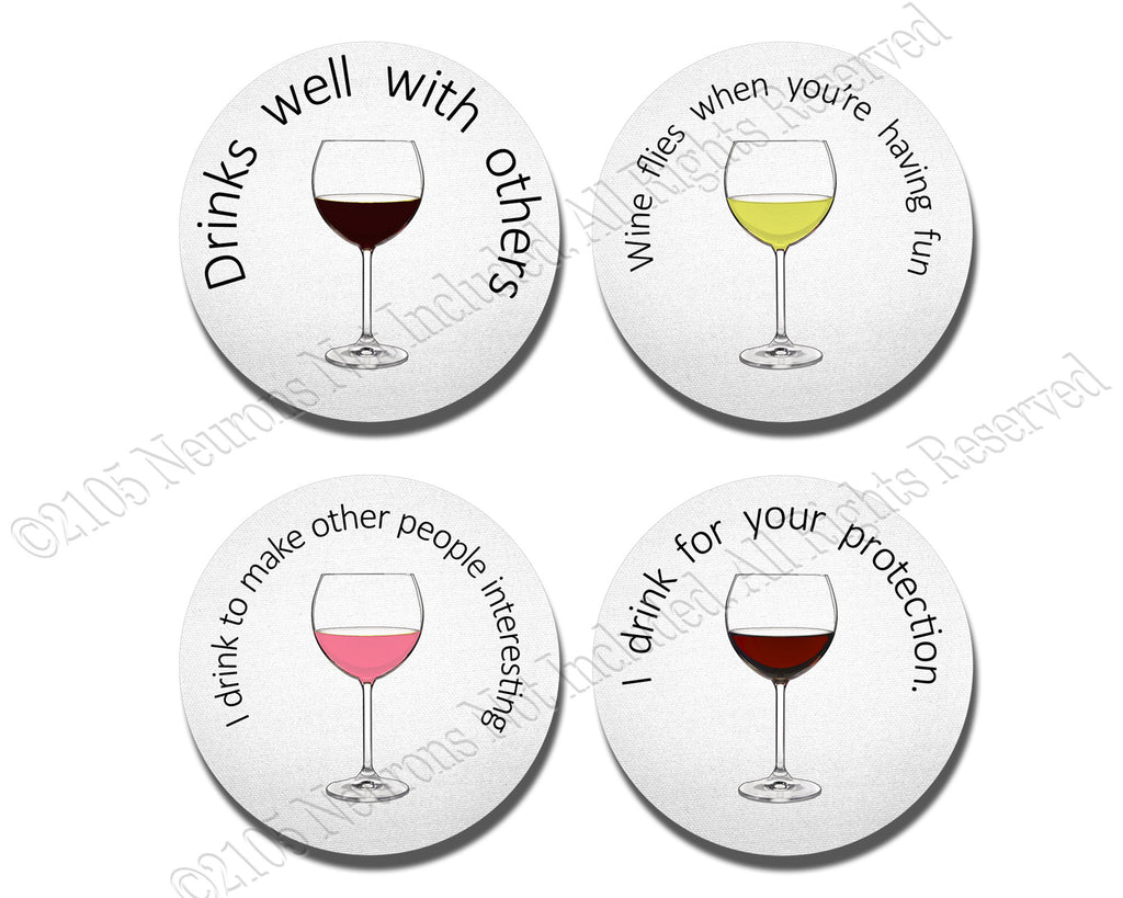 Funny glass coasters discount